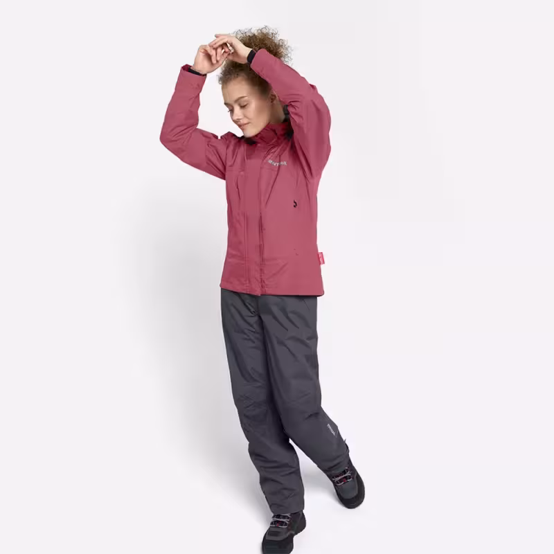 Костюм женский Finntrail Sierra 3450 Berry, мембрана Hard-Tex, розовый, размер 46-48 (M), 165-175 см