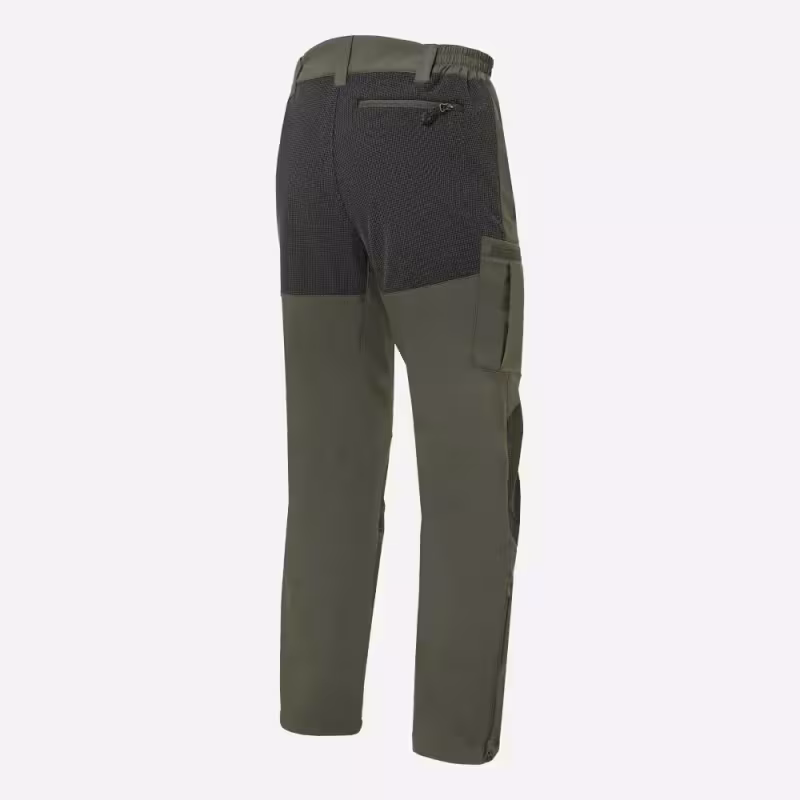 Брюки мужские Finntrail Tactic 4609 Khaki, ткань Софтшелл, хаки, размер 58-60 (XXL), 185-195 см