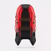 Надувная лодка ПВХ Gladiator E380S, НДНД, красный/черный