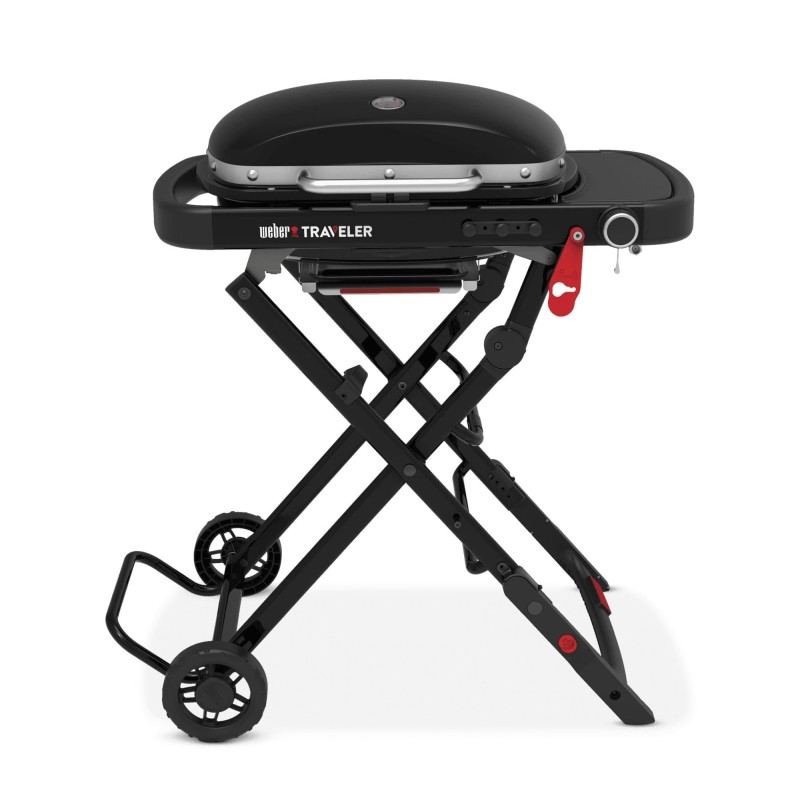 Гриль газовый Weber Traveler Compact, черный