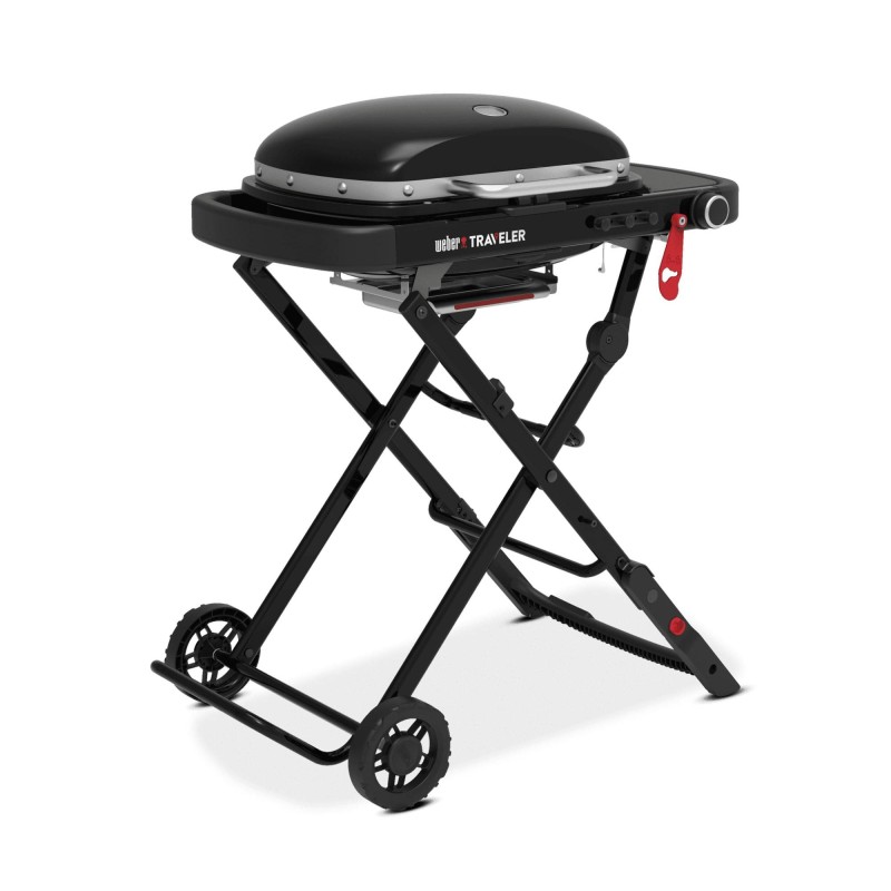 Гриль газовый Weber Traveler Compact, черный