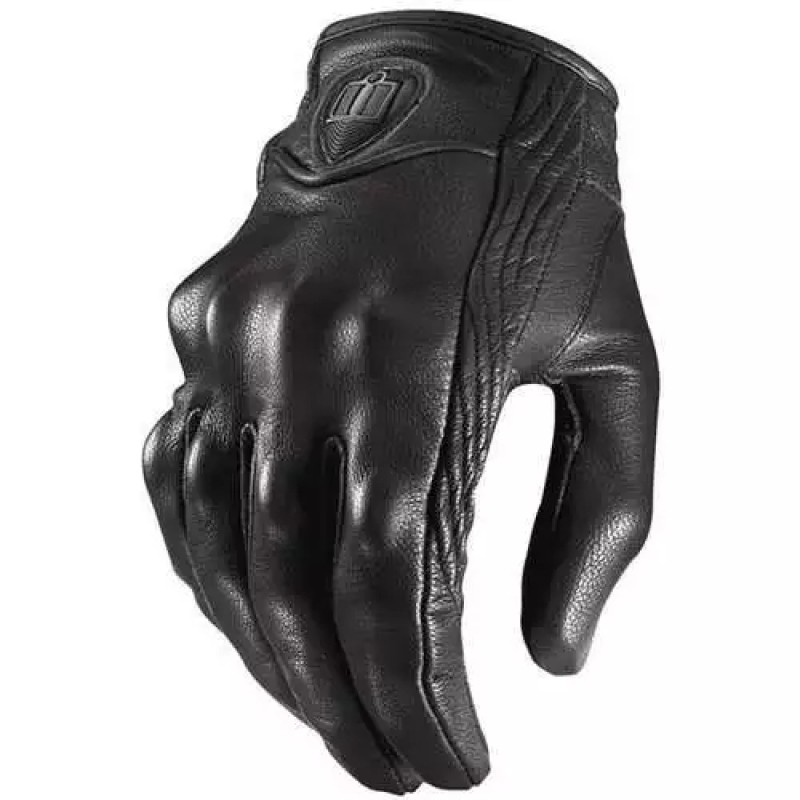 Мотоперчатки Icon Pursuit Gloves, кожа, черный, размер M