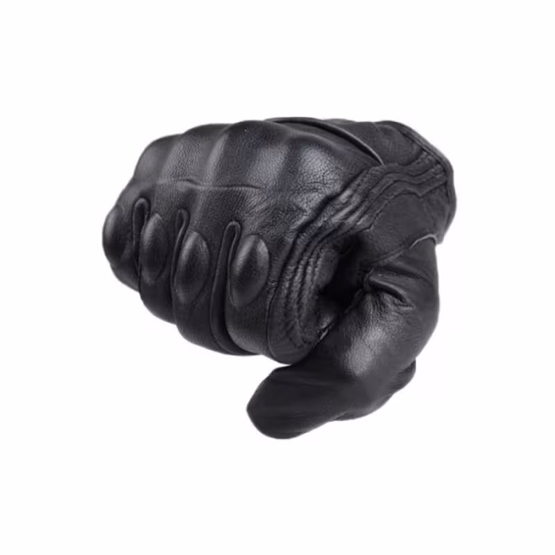 Мотоперчатки Icon Pursuit Gloves, кожа, черный, размер M