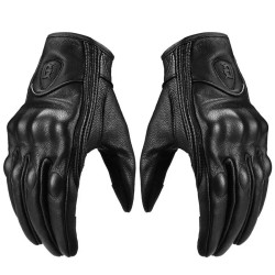 Мотоперчатки Icon Pursuit Gloves, кожа, черный, размер L