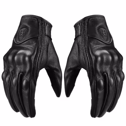 Мотоперчатки Icon Pursuit Gloves, кожа, черный, размер L