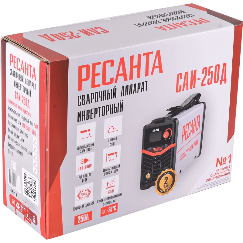 Сварочный инвертор Ресанта САИ-250Д