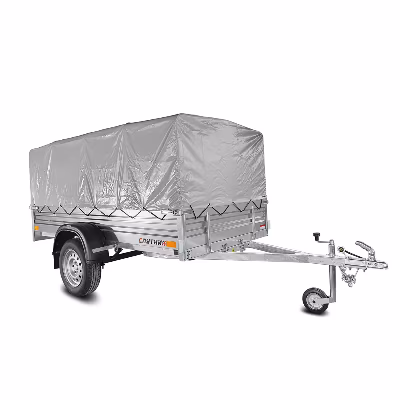 Тент на прицеп Спутник 2513, 2550х1310х700 мм