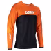 Джерси мужское Leatt Moto 4.5 Enduro Jersey Forge, полиэстер, черный/оранжевый, размер L