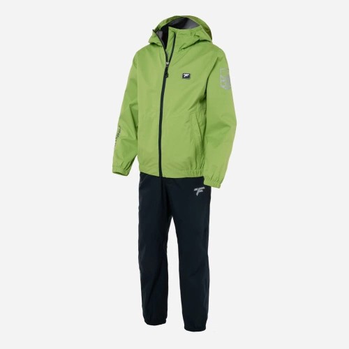 Коcтюм детский Finntrail Outdoor Suit Kids 3781 AppleGreen, полиэстер, черный/зеленый, 146-152 см