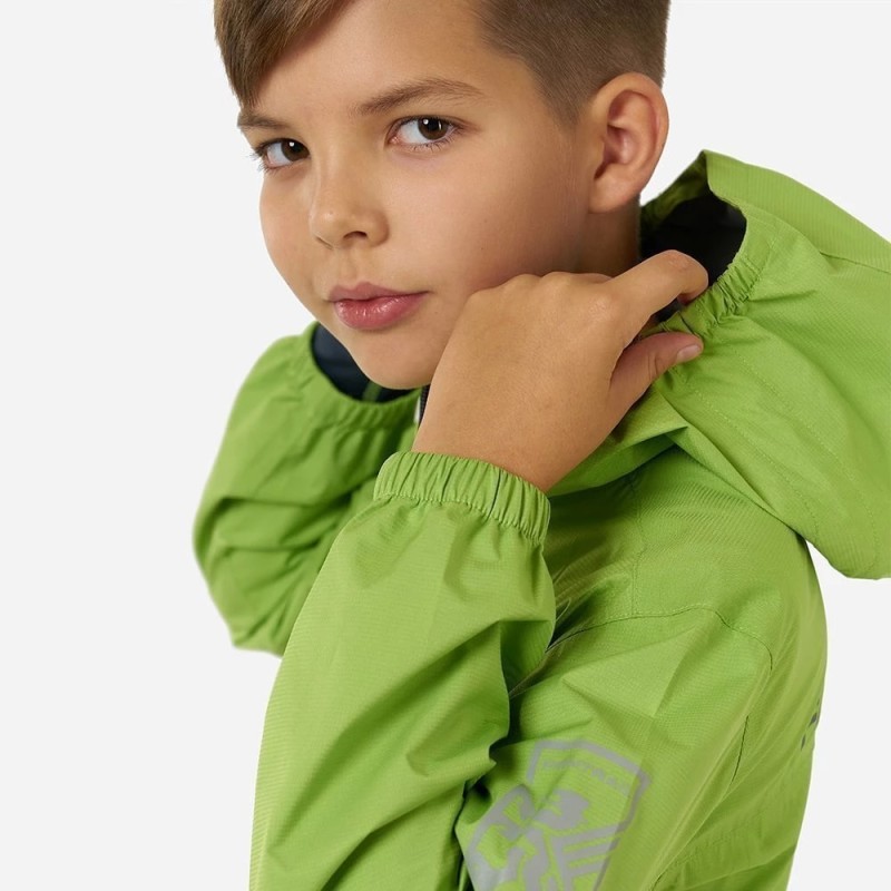 Коcтюм детский Finntrail Outdoor Suit Kids 3781 AppleGreen, полиэстер, черный/зеленый, 146-152 см