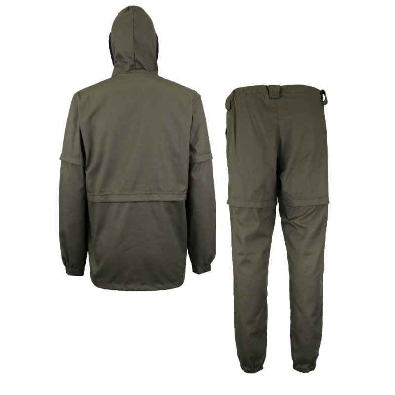 Костюм антимоскитный с ловушками Элементаль, ткань Twill, хаки, размер 48-50, 182-188 см