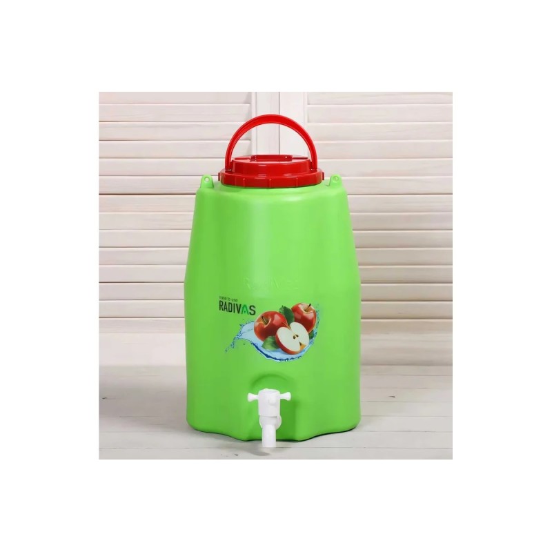 Канистра-умывальник Radivas G1-2-001C, 10 л, зеленый
