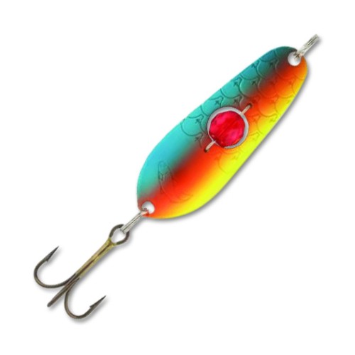 Блесна Kuusamo Rasanen (бусинка), 5 см, 11 гр, цвет FYe/FR/BLU-S