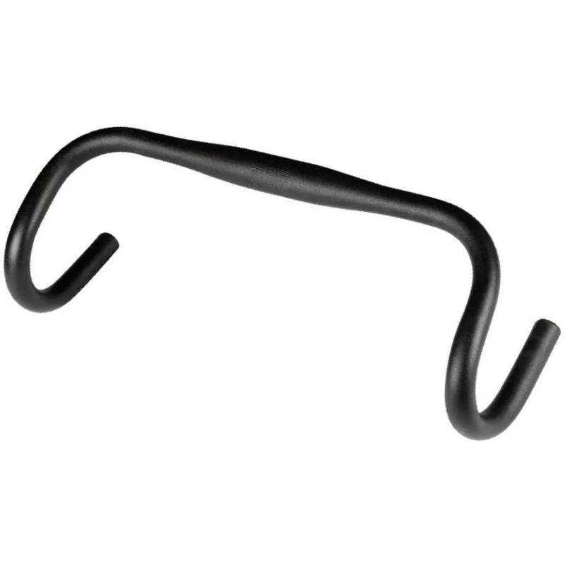 Руль велосипедный Rapida Road Бараньи рога, алюминий, черный