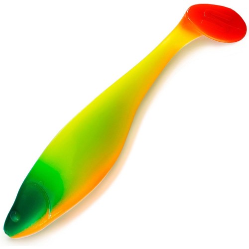 Приманка силиконовая Narval Commander Shad, 12 см, 14 гр, цвет 026-Clown