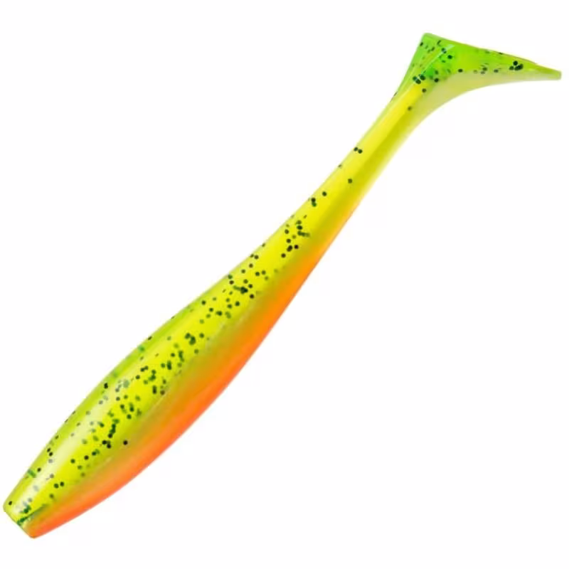 Приманка силиконовая Narval Choppy Tail, 10 см, 6 гр, цвет 015-Pepper/Lemon