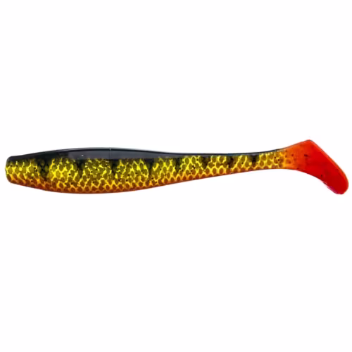 Приманка силиконовая Narval Choppy Tail, 10 см, 6 гр, цвет 019-Yellow Perch