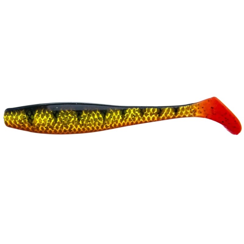 Приманка силиконовая Narval Choppy Tail, 10 см, 6 гр, цвет 019-Yellow Perch