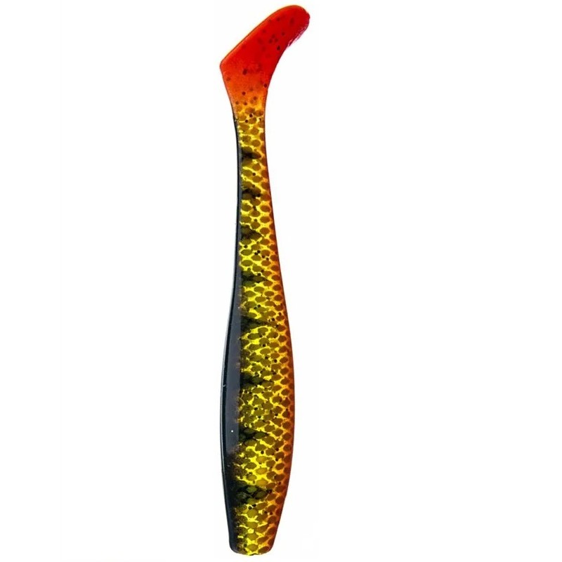 Приманка силиконовая Narval Choppy Tail, 10 см, 6 гр, цвет 019-Yellow Perch