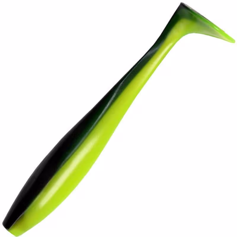 Приманка силиконовая Narval Choppy Tail, 10 см, 6 гр, цвет 045-Black Lime