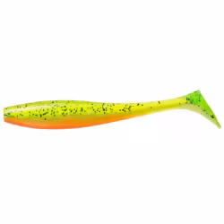 Приманка силиконовая Narval Choppy Tail, 12 см, 10 гр, цвет 015-Pepper/Lemon