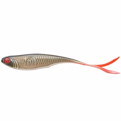 Силиконовая приманка Narval Fishing Maxlug, 22 см, 41 гр, цвет 046-Balck Silver