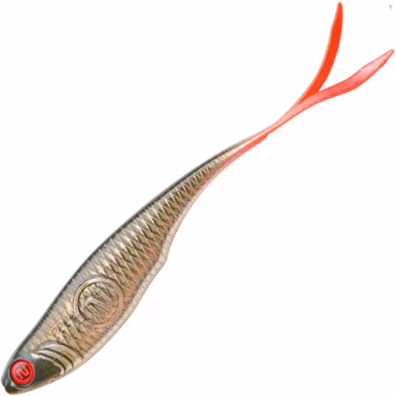 Приманка силиконовая Narval Fishing Maxlug, 25 см, 58 гр, цвет 046-Balck Silver