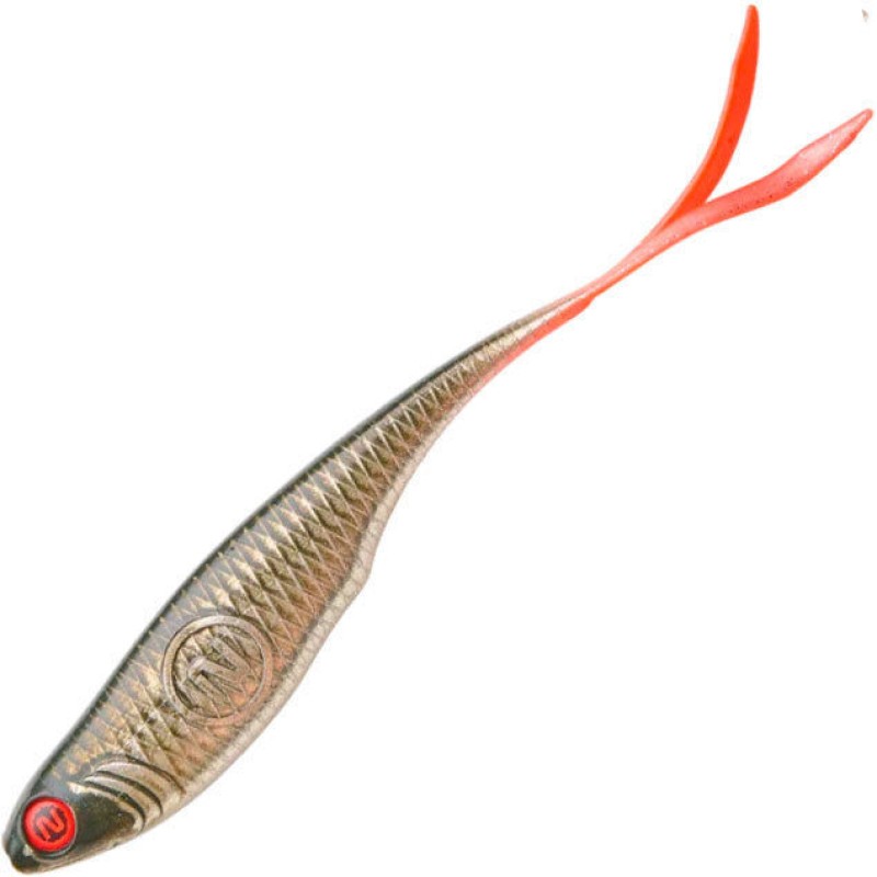 Приманка силиконовая Narval Fishing Maxlug, 25 см, 58 гр, цвет 046-Balck Silver