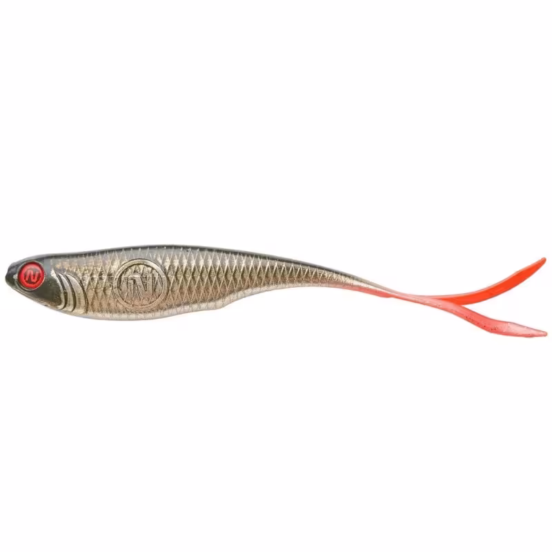 Силиконовая приманка Narval Fishing Maxlug, 30 см, 98 гр, цвет 046-Balck Silver