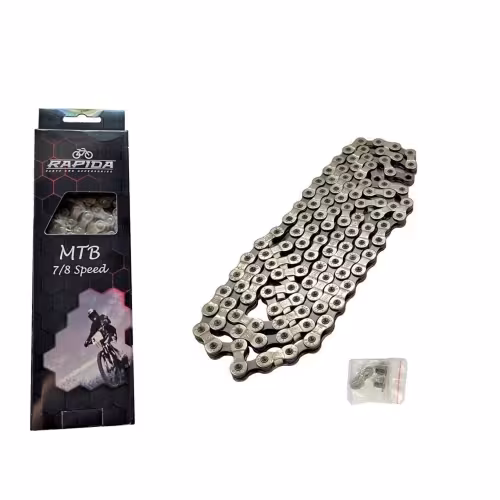 Цепь велосипедная Rapida P-8003, 7/8 скоростей,  116 звеньев