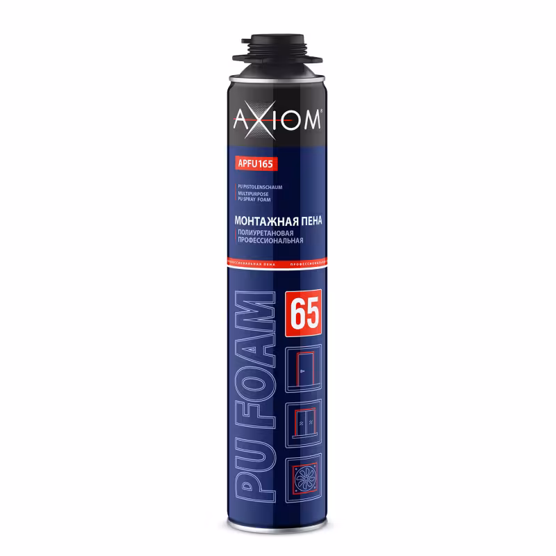 Пена монтажная ручная Axiom APFU165, 1000 мл