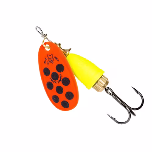 Блесна вращающаяся Blue Fox Vibrax UV 4 BFU4-OBYU, 10 г, 40 мм, цвет OBYU