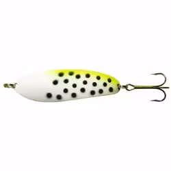 Блесна колеблющаяся Kuusamo Taimen W/Ye/BL-S, 75 мм, 25 г