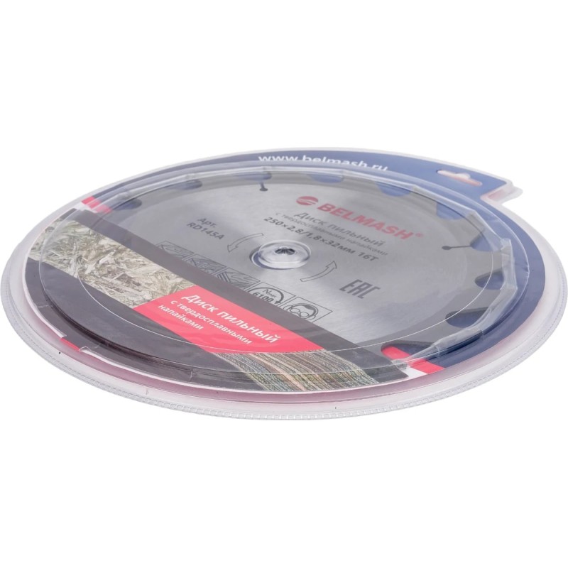 Диск пильный по дереву Belmash RD145A, 250х1.8/32/30 мм