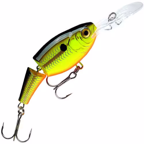 Воблер суспендер (нейтральный) Rapala Jointed Shad Rap JSR05-CB, 5 см, 6 гр, цвет CB