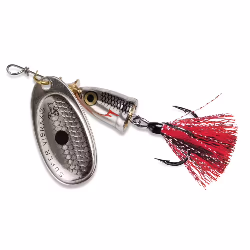 Блесна вращающаяся Blue Fox Vibrax Foxtail BFX4-SSDX, 40 мм, 10 г, цвет SSDX