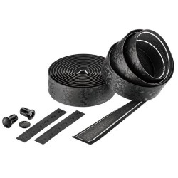 Обмотка руля Ciclovation Leather Touch Diamond Black, 2000x30 мм, черный