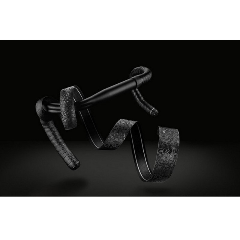 Обмотка руля Ciclovation Leather Touch Diamond Black, 2000x30 мм, черный