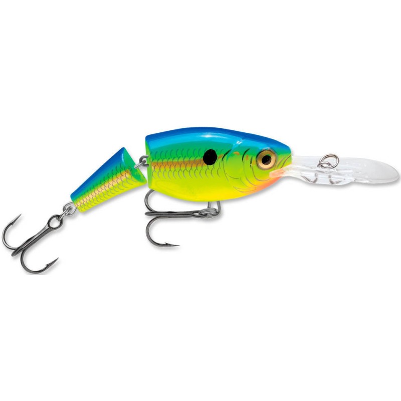 Воблер суспендер (нейтральный) Rapala Jointed Shad Rap JSR07-PRT, 7 см, 13 гр, цвет PRT
