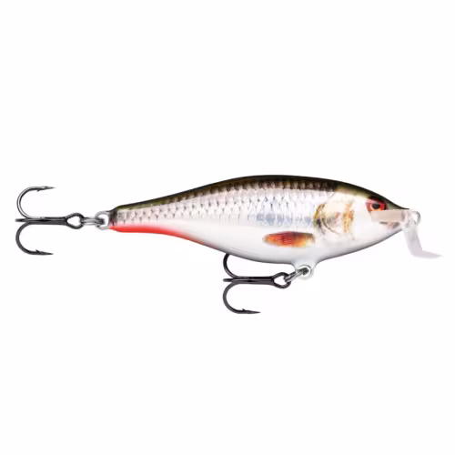 Воблер плавающий Rapala Shallow Shad Rap SSR09, 90 мм, 12 гр, цвет ROHL