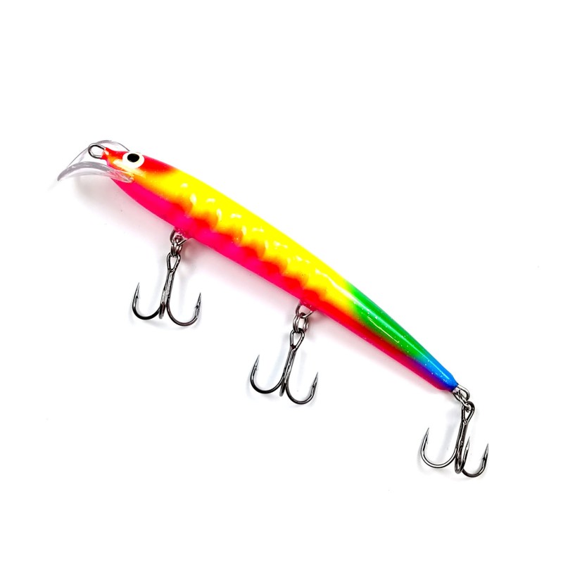 Воблер плавающий Lahti Fiksu, 110 мм, 8.5 г, цвет 21