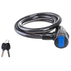 Замок противоугонный ACME ZX-2123, 12/1500 мм, черный