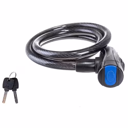 Замок противоугонный ACME ZX-2123, 12/1500 мм, черный