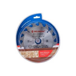 Диск пильный по дереву Belmash RD147A, 190х1.5/30/20 мм