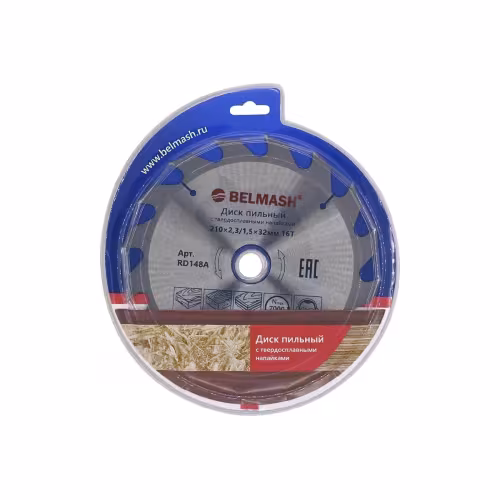 Диск пильный по дереву Belmash RD148A, 210х1.5/32/30 мм