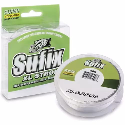 Леска монофильная Sufix XL Strong  0.35 мм, 10.3 кг, 150 м, прозрачный