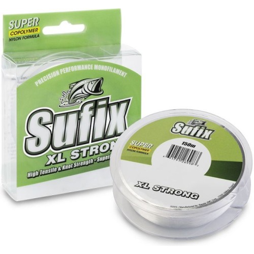 Леска монофильная Sufix XL Strong  0.35 мм, 10.3 кг, 150 м, прозрачный