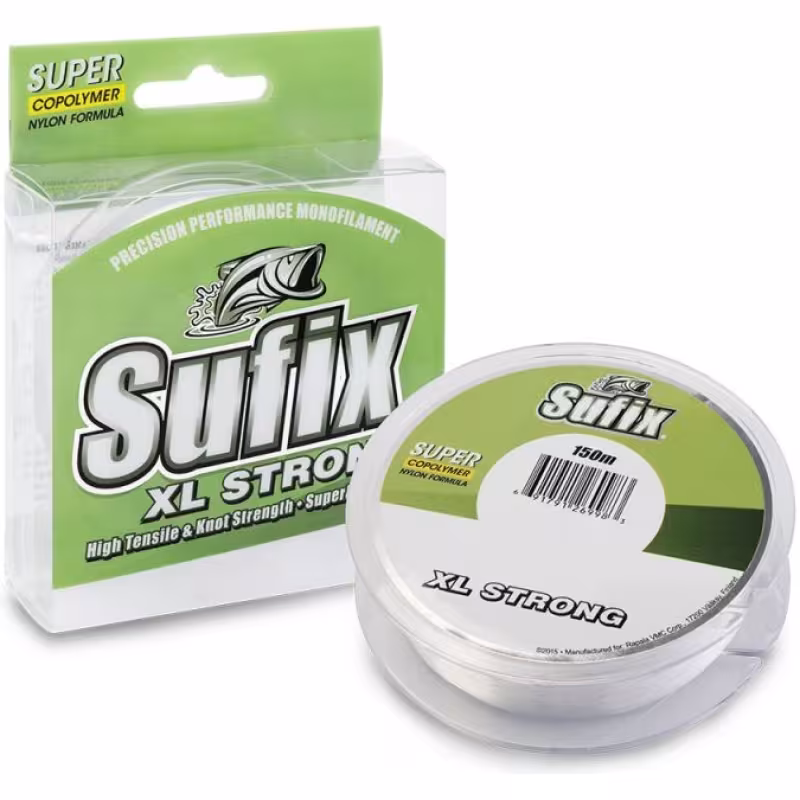 Леска монофильная Sufix XL Strong  0.35 мм, 10.3 кг, 150 м, прозрачный
