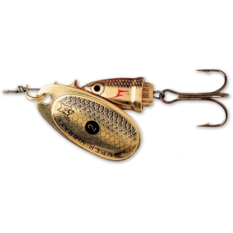 Блесна вращающаяся Blue Fox Vibrax Shad BFSD1-GSD, 4 г, 22 мм, цвет GSD