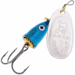 Блесна вращающаяся Blue Fox Vibrax Shad BFSD1-SSD, 10 г, 22 мм, цвет BS